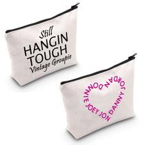 Bolsa de cosméticos TSOTMO Music Lover Still Hangin Tough Vintage