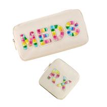 Bolsa de cosméticos uekeboag personalizada Nylon Rx MEDS para mulheres