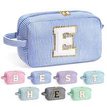 Bolsa de cosméticos YOOLIFE Bridal Shower Bridesmaid Proposal Blue Bolsa de cosméticos YOOLIFE Bridal Shower Bridesmaid Proposal Blue