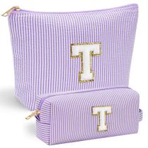 Bolsa de cosméticos YOOLIFE Preppy Stuff Travel Large Makeup Pink
