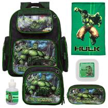 Bolsa de Costa Infantil Juvenil Incrivel Hulk Grande Toys 2U Bolsa de Costa Infantil Juvenil Incrivel Hulk Grande Toys 2U