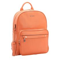 Bolsa De Costas Feminina Mochila Casual Clássica Chenson Cor:Terra Bolsa De Costas Feminina Mochila Casual Clássica Chenson Cor:Terra