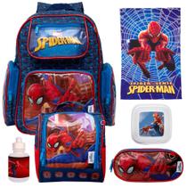 Bolsa de Costas Infantil Juvenil Spider Man Grande Toys 2U