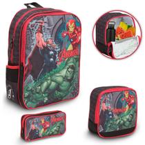 Bolsa De Costas Infantil Juvenil Vingadores Grande Bom Preço Bolsa De Costas Infantil Juvenil Vingadores Grande Bom Preço