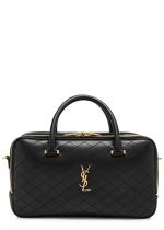 Bolsa De Couro Acolchoada Lyia Saint Laurent