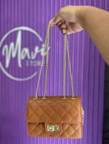 Bolsa de couro caramelo Bolsa de couro caramelo