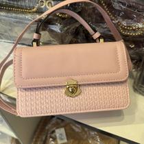 Bolsa De Couro Com Design De Fecho transversal