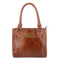 Bolsa de couro com divisórias Tiffy whisky Feminino Bolsa de couro com divisórias Tiffy whisky Feminino