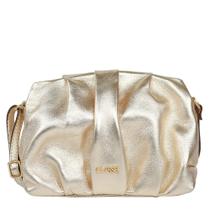 Bolsa de Couro Croosbody TINA - Ouro