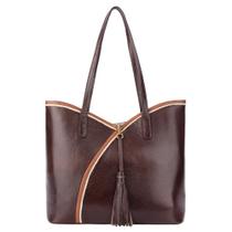Bolsa de couro grande Rachel