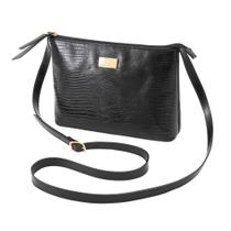 Bolsa De Couro Legítimo Feminina Transversal Mariart 2190