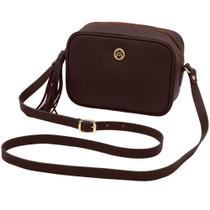 Bolsa de Couro Mariart Titânio II