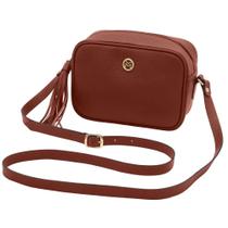 Bolsa de Couro Mariart Titânio II