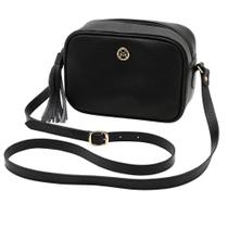 Bolsa de Couro Mariart Titânio Bolsa de Couro Mariart Titânio