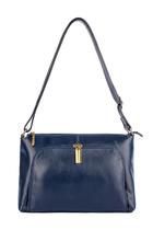 Bolsa de couro Ninna azul Feminino