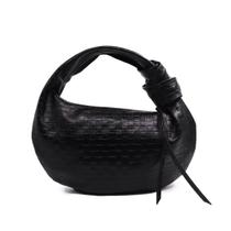 Bolsa de couro preto Luma
