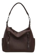 Bolsa De Couro Pu De Ombro Grande Capacidade Feminina Linda