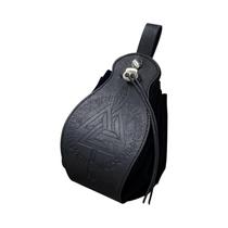 Bolsa De Couro Vintage Para Adultos Com Cordão, Acessório De Fantasia Medieval, Halloween