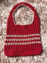 Bolsa de crochê Bio color Cris Bolsa de crochê Bio color Cris
