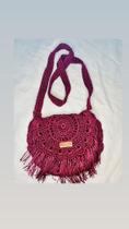 Bolsa de crochê Boho