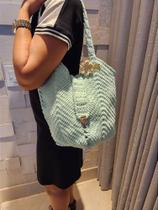 Bolsa de Crochê Férias Bolsa de Crochê Férias