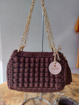Bolsa de crochê Hortênsia Bolsa de crochê Hortênsia