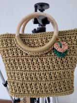 Bolsa de Crochê Bolsa de Crochê