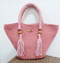 Bolsa de Crochê Maria Bolsa de Crochê Maria