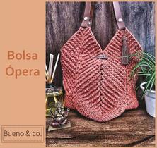 Bolsa de Crochê Ópera Terracota - Bueno & co.