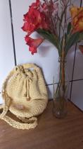 Bolsa de croche pequena Bolsa de croche pequena