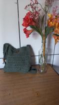 Bolsa de croche pequena Bolsa de croche pequena