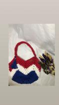 Bolsa de crochê saco Bio color Bolsa de crochê saco Bio color