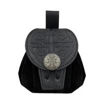 Bolsa De Dados Em Couro PU Celta Com Cordão Para DND D&D RPG, Porta Moedas, Presente