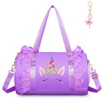 Bolsa de Dança Dorlubel para Menina - Bolsa de Ballet Infantil com Vestido Tutu