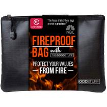 Bolsa de dinheiro à prova de fogo The Good Stuff Waterproof 10x13in Bolsa de dinheiro à prova de fogo The Good Stuff Waterproof 10x13in