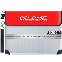 Bolsa de documentos à prova de fogo COLCASE 5200 com isolamento térmico