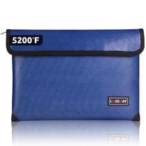 Bolsa de documentos à prova de fogo LOJGOAY 5200F com isolamento térmico