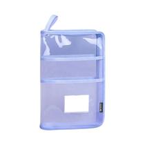 Bolsa De Documentos Transparente A4 À Prova d'Água Com Zíper, Grande Capacidade, Organizador