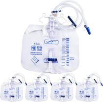 Bolsa de drenagem de urina Opstra Yee 2000 ml com tubo anti-refluxo de 48 cm