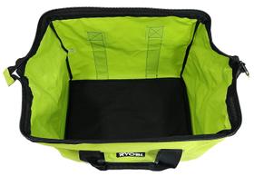Bolsa de empreiteiro RYOBI Green Canvas 45x30x35cm com zíper Bolsa de empreiteiro RYOBI Green Canvas 45x30x35cm com zíper