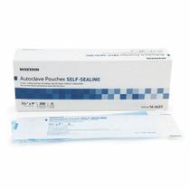 Bolsa de esterilização 3-1/2 x 9 polegadas transparente azul/branco, 200 unidades da McKesson (pacote com 2)