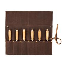Bolsa de ferramentas Baizoy Chisel Wrench Alicate Organizer Brown