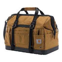 Bolsa de ferramentas Carhartt Gear B0000520 Base moldada marrom de 18 polegadas
