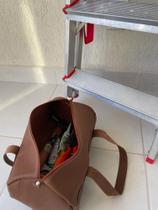 Bolsa De Ferramentas De Mão Multifuncional Couro Legítimo Bolsa De Ferramentas De Mão Multifuncional Couro Legítimo