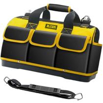 Bolsa de Ferramentas Fundo Extra Reforçado Mala Maleta em Lona eletricista Carpinteiro