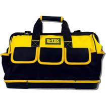 Bolsa de Ferramentas Fundo Reforçado Multiuso Com Alça de Ombro Para Eletricista Carpinteiro