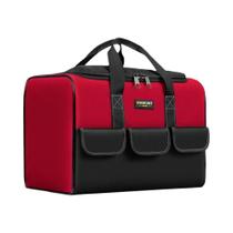 Bolsa De Ferramentas Grande De 17 Polegadas Com 6 Bolsos Externos Para Eletricistas, Entusiastas De