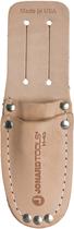 Bolsa de ferramentas Jonard Tools H-40 Compact Leather com dois bolsos