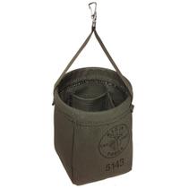 Bolsa de ferramentas Klein Tools 5143 com fundo cônico de lona com bolsos Bolsa de ferramentas Klein Tools 5143 com fundo cônico de lona com bolsos