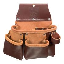 Bolsa de ferramentas Occidental Leather 3 Pouch Pro 10 bolsos fabricada nos EUA Bolsa de ferramentas Occidental Leather 3 Pouch Pro 10 bolsos fabricada nos EUA